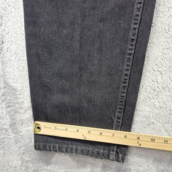 Vintage Levis 550 Jeans Mens 36x34 Black Relaxed Fit Tapered Straight Leg Y2K - Picture 11 of 11